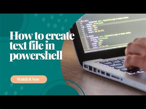Image result for How to Create a PowerShell Text File