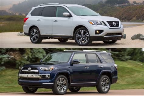 Image result for 4Runner vs Pathfinder