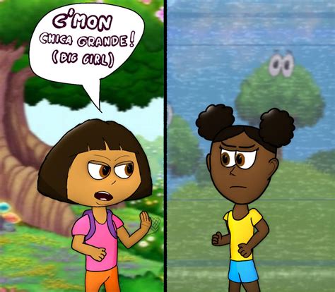 Dora The Explorer VS Amanda The Adventurer by ChristianShow on DeviantArt