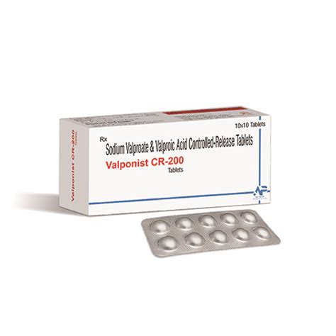 VALPONIST-CR 200 Tablets Indizen Pharmaceuticals