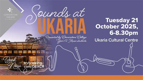 Sounds at UKARIA, UKARIA Cultural Centre, Mount Barker, 21 October 2025 ...