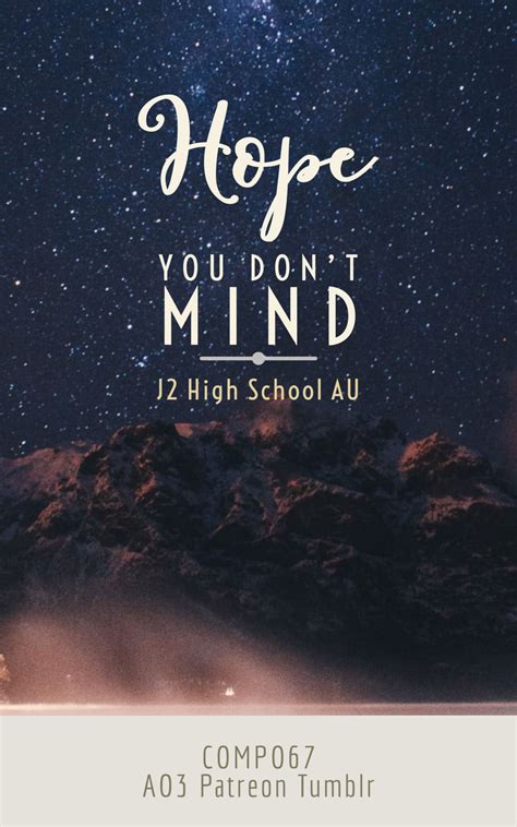 Hope You Don't Mind - Chapter 1 - compo67 - Supernatural RPF [Archive ...