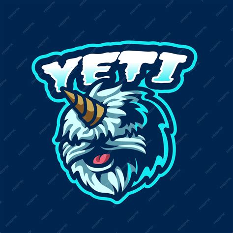 Premium Vector | Yeti Mascot Logo for Gaming and Sports Logo