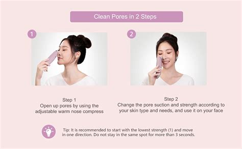 OSIM uGlow PoreCare Blackhead Remover Pore Vacuum, Pore Extractor with ...