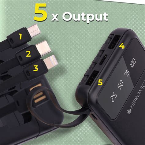 Zebronics MB10000S6 Power Bank