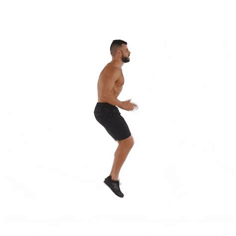 High Knees Exercise Gif