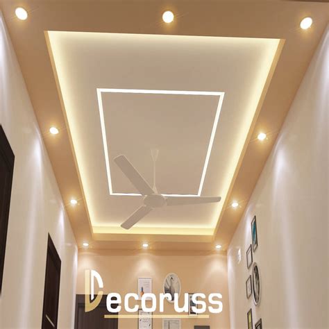 3d pop false ceiling design for living room at khurram nagar site | homify