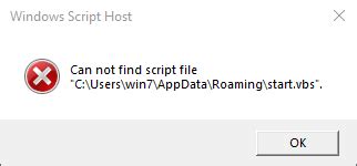 Image result for Windows Script Host Error at Startup