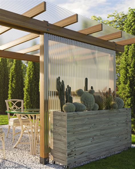 Modern & Durable Polycarbonate Roofing & Siding for Outdoor Spaces ...