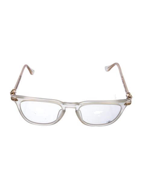 Chrome Hearts Square Eyeglasses - Clear Eyeglasses, Accessories ...