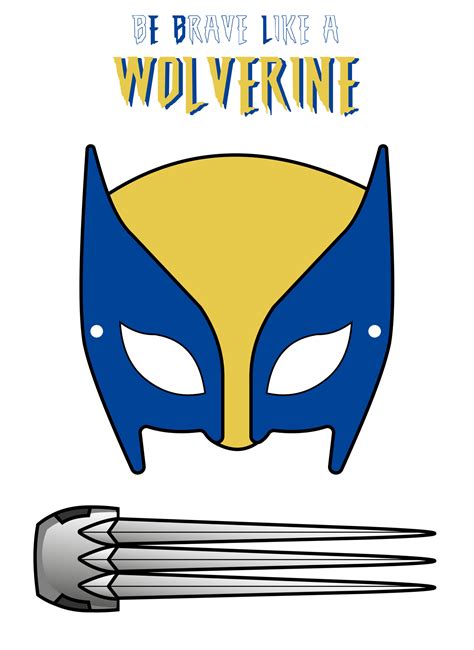 Superhero Mask Cutouts - 10 Free PDF Printables | Printablee