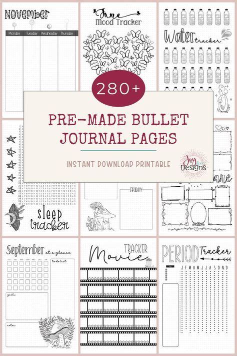 Image result for Bullet Journal Planner Pages