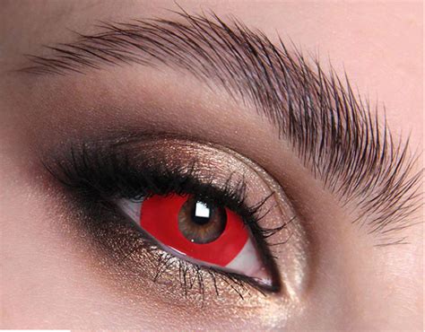 Image result for Red Color Contact Lenses