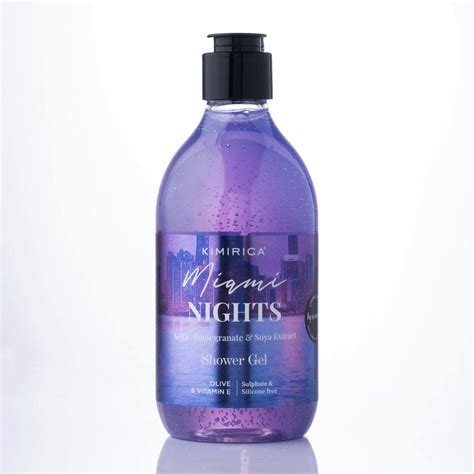 Kimirica Miami Nights Bodywash, Sulphate Free Shower Gel | Fragrance of ...