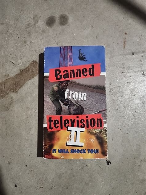 Banned From Television 2 Uncensored! (VHS, 1998) 655587417330 | eBay