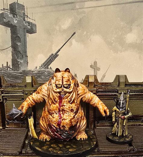 🎲 GOREFIELD Sin Eater proxy for Trench Crusade・Free STL File for 3D ...