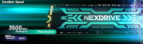 Amazon.in: Buy NEXDRIVE SV530 SSD 1TB PCIe Gen3x4 NVMe M.2 2280 ...