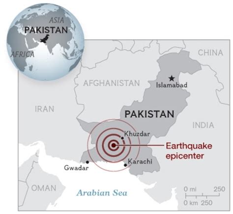 Pakistan Earthquake 2005 Map