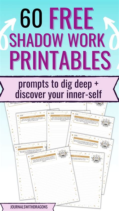 Image result for Free Printable Shadow Work Prompts
