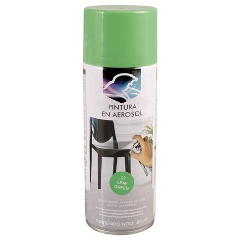 Pintura En Aerosol Color Verde Claro 400ml Con Descuento