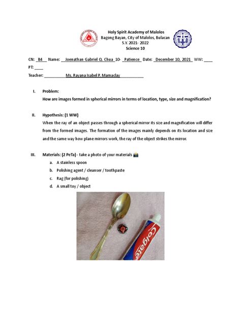 Image result for Conduction Experiment Using Spoon