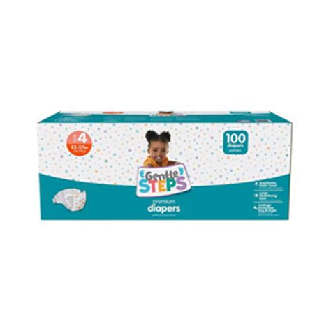 Buy Gentle Steps Super Pack Baby Diaper, Size 4, 100 ct from Dollar General - Instore
