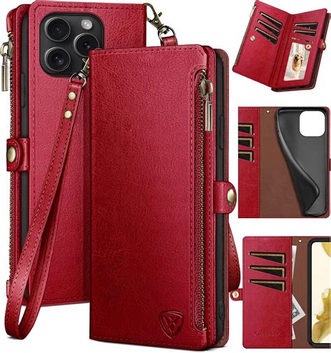 Amazon.com: XcaseBar compatible with iPhone 16 Pro Max 6.9" Wallet case ...