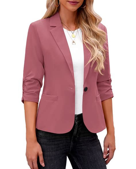 LookbookStore Women Blazers Trendy Casual Jackets for Women Business ...