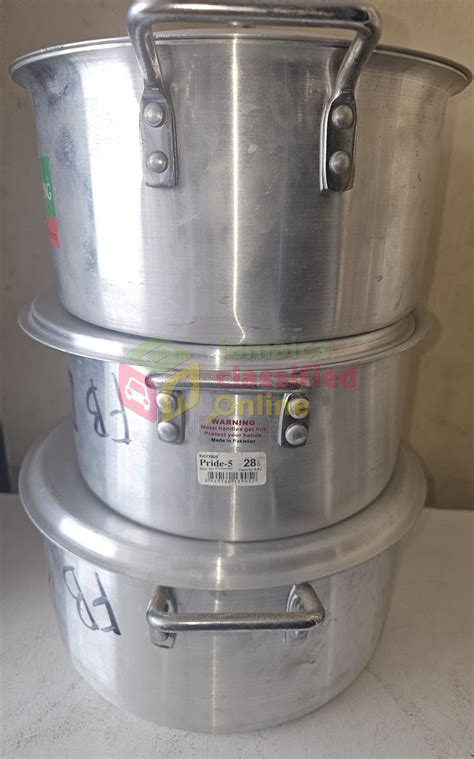 Clearance Sale!!! 3 Very Large Cooking Pots Deal! - Portmore
