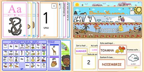 Pachet cu materiale didactice | Clasa pregătitoare | Twinkl