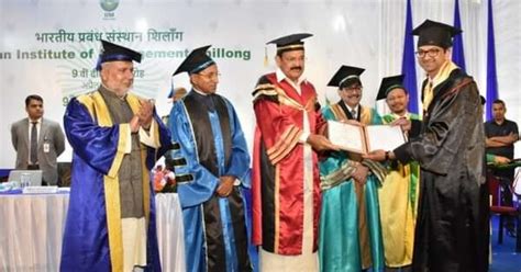 IIM Shillong 9th Convocation: PGP Diplomas Conferred to 172 Students ...