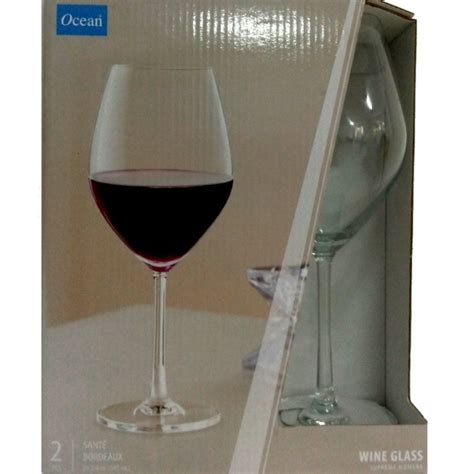 Bordeaux Wine Glass Twin Pack - Oaks & Corks