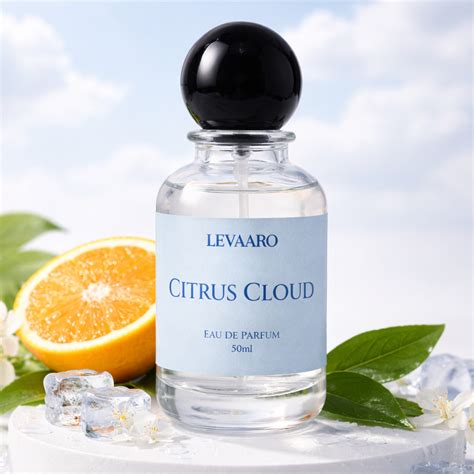 Citrus Cloud Perfume – Fresh Citrus & Green Amber | Levaaro