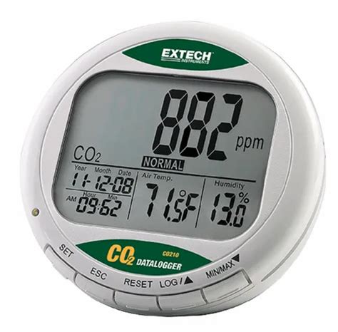 0 To 9999ppm Extech CO210 Air Quality Carbon Dioxide Datalogger, 7.2oz (204g) at Rs 29069 in ...