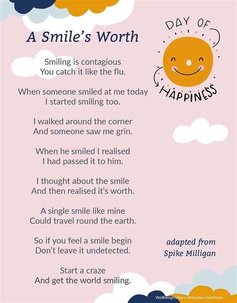 Smiling Poem - Presentation Primary School Waterford