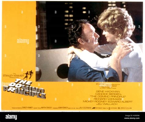 THE DOMINO PRINCIPLE, Gene Hackman, Candice Bergen, 1977 Stock Photo ...