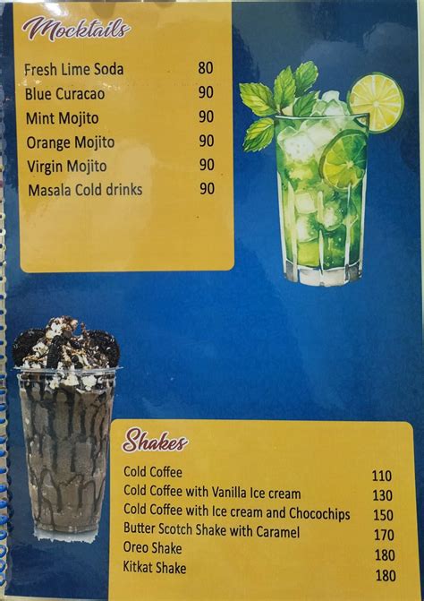 Menu at Locha Foods, Cuttack, FV6P+FFM