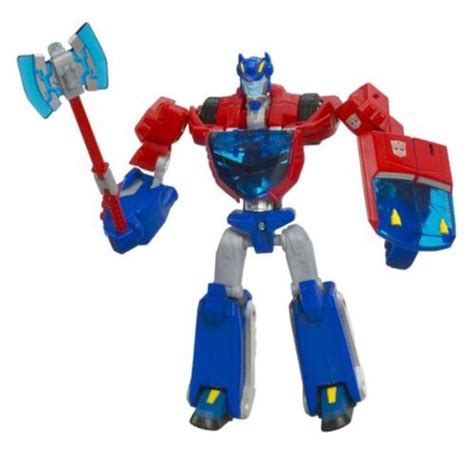 Buy Transformers Animated Deluxe Class Optius Prime Figure in Cybertron ...