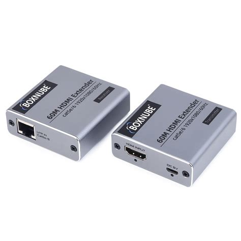 BOXNUBE HDMI Extender over CAT5 CAT6 Ethernet Lan Up to 60M | Full HD
