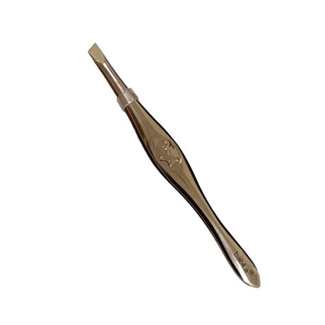 Buy Babila Tweezer Slant Tip Gold - TW-V04 Online