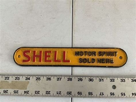 Image result for Cast Iron Shell Sign