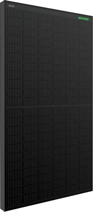 WAAREE 405 Watt Each All Black Mono Perc Solar Panel Price in India ...
