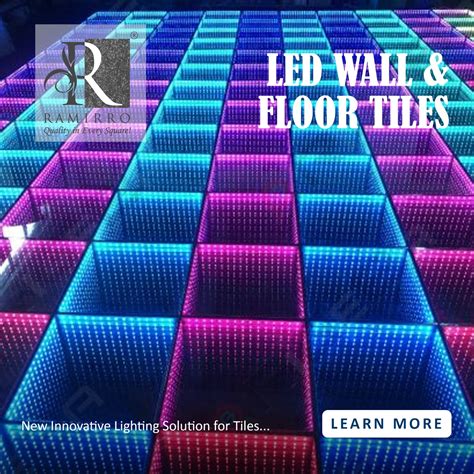 New Innovative Lighting Solution for Tiles | LED Wall & Floor Tiles ...