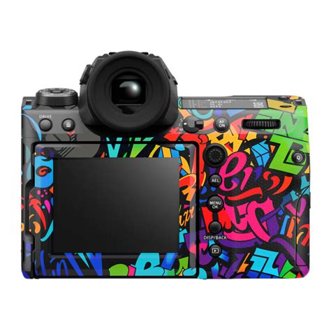 Colorful Urban Street Art Lettering FujiFilm GFX 100S II Camera Skin