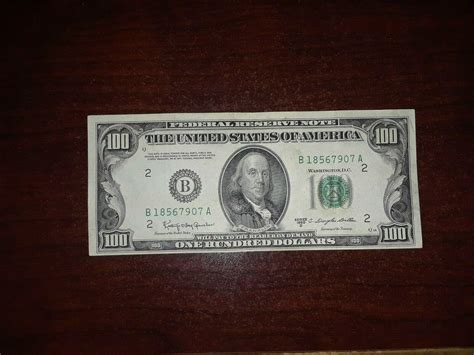 1950 D $100 One Hundred Dollar Bill..Vintage Currency 907 A | #4551755088