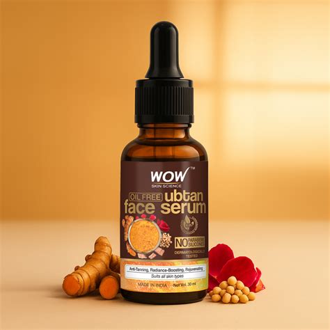 WOW Ubtan Face Serum – Brightening & Anti‑Tan | Buy Wow