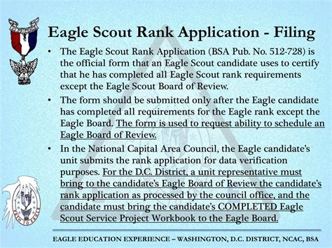 PPT - Completing the Eagle Scout Rank Application PowerPoint ...