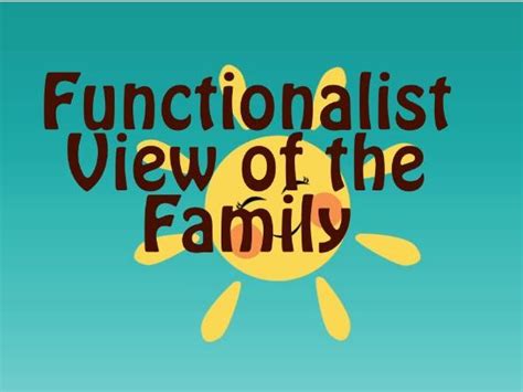 Image result for Example of Functionalist Perspective