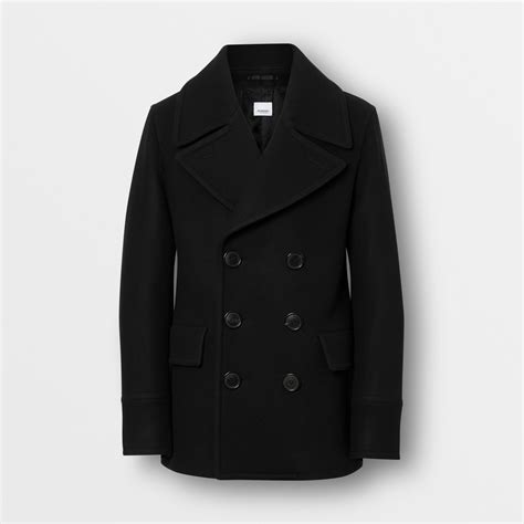 Full Length Black Pea Coat – Tradingbasis