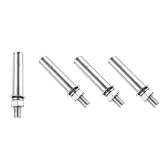 PATIKIL M10 x 80mm Expansion Bolts, 4Pcs 304 Stainless Steel Expansion ...